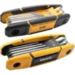 Mulwark MLK Folding Allen Wrench Set – 17 Pieces for $11.39