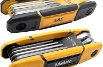 Mulwark MLK Folding Allen Wrench Set – 17 Pieces for $11.39