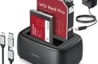 Orico Dual Bay SATA SSD Hard Drive Docking Station for $23.99