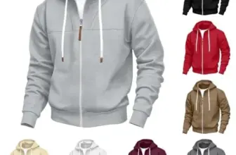 Oversized Zip Up Hoodies for $12.59
