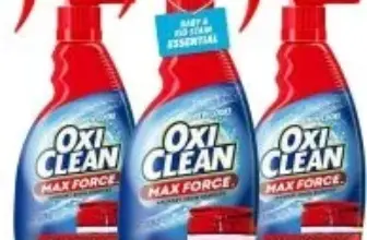 OxiClean Max Force Laundry Stain Treater Spray (3-Pack) for $5.65