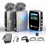 P Pupgsis WE10 Pro Wireless Lavalier Microphone System for $19.99