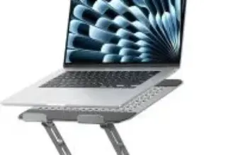 Phixero WS1 17″ Adjustable Aluminum Ergonomic Laptop Stand for $16.79