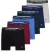 Polo Ralph Lauren Men’s Classic-Fit Cotton Boxer Briefs 6-Pack for $55.65