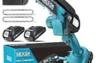Seesii M6 Lite 6” Cordless Mini Chainsaw 900W – $19.64