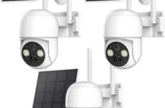 Solar Battery WiFi Outdoor Security Camera System – $50.99
