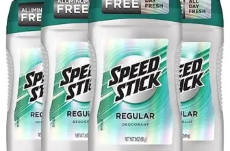 Speed Stick Aluminum Free Men’s Deodorant 4-Pack for $6.73