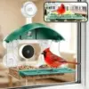 STSVA 2K Arrival Alert Window Bird Feeder with Camera for $19.99