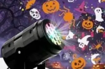 Svanth 500-Lumen 120V Halloween Projector Light for $9.99