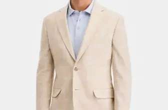 Tommy Hilfiger Men’s Modern-Fit Linen-Blend Sport Coat for $29.99