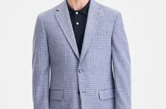 Tommy Hilfiger Men’s Modern-Fit Patterned Blazer for $29.99