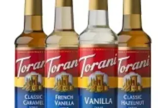 Torani Coffeehouse Variety Pack Flavored Syrups 4-Pack for $19.69