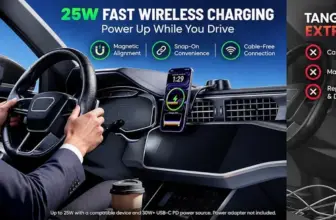 Tuorl Qi2.2 25W MagSafe Wireless Car Charger Mount – $19.99