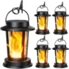 Tuyluxe Waterproof Flickering Solar Lights (4-Pack) for $20.99