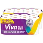 Viva Signature Cloth Paper Towels – 12 Family Triple Rolls for $23.79