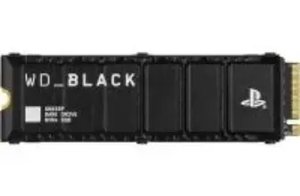 WD Black SN850P 1TB PCIe Gen 4 Internal SSD with Heatsink for PS5 – $179.99