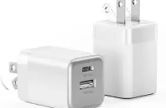Wegear 30W Dual Port USB-C Wall Charger (2-Pack) – $9.99