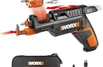 Worx WX255L.5 4V Cordless Screwdriver Set with 6 Bits – $31.34