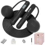 Yottoy Cordless Counter Weighted Skipping Ropes with LCD Display for $5.85