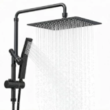 10-Inch Metal Rain Shower Head with Handheld Spray Combo for $37.50