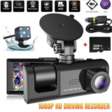 1080P HD Security Camera with 3 Lenses for Cars – Now $35.99