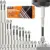 12-Piece Magnetic Screwdriver Drill Bit Set for $7.69