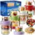 16+4 OZ Glass Mason Jars for Overnight Oats – 4 Pack Now $19.19