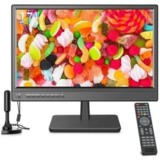 New 17″ Portable TV with Multiple Connectivity Options for $251.99