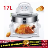 17L Infrared Convection Air Fryer Oven for $56.62 – 50% Off