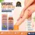 1Bottle Organic Golden Castor Oil Roll-On with Rose Quartz for Skin and Hair – Now $9.53