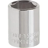 Craftsman 1/4-Inch Drive 1/2-Inch 6-Point SAE Shallow Socket for $3.01