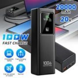 20000mAh 100W Portable Charger Power Bank for Fast Charging – $40.99