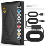 2025 TV Antenna for Smart TV – 2200+ Mile Long Range Reception – $32.84 ($56.86 Original)