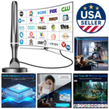 2026 Long-Range Indoor Smart TV Antenna – Supports 4K/1080p for $36.59