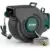Ayura 100ft x 1/2″ Pro Metal Shaft Retractable Garden Hose Reel with Spray Nozzle for $93.08