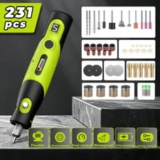 231-Piece Mini Grinding Pen Rotary Drill Set for $27.99