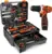 255-Piece Tool Set with 12V Cordless Drill – $121.77