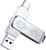 256GB Flash Drive for iPhone with Lightning, USB, and Type-C Plugs – Now $26.90