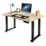 Dual Motor Adjustable 4-Leg Standing Desk Frame for $260.20
