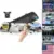 4″ 1080P Dual Camera Mirror Dash Cam with Parking Monitor for $46.40