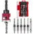 Jiyem M2 HSS 1/4″ Hex Adjustable Countersink Drill Bit Set (7-Pieces) for $13.19