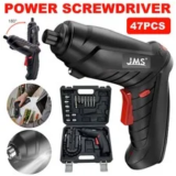 47-in-1 Rechargeable Cordless Electric Screwdriver Set for $21.99