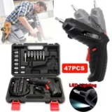 48-in-1 Rechargeable Cordless Screwdriver Drill Kit for $26.99