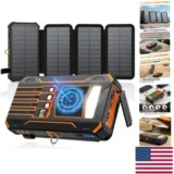 48000mAh Wireless Solar Power Bank for $91.20 – Perfect for Adventure Travelers