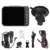 4K Dash Cam Front and Rear with WiFi and 2″ Touch Screen – $45.99 ($43.41 Off)