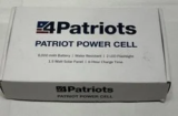4Patriots Patriot Power Cell 8,000 mAh Solar Power Bank for $23.40
