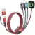 5ft 4-in-2 Multi Charging Cable with 8 Charging Options for $6.99