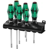 Wera Kraftform Plus 334/6 Screwdriver Set with Rack & Lasertip – $29.99