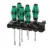 Wera Kraftform Plus 334/6 Slotted Screwdriver Set (6-Piece) with Rack & Lasertip for $29.99