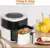 6.5QT Digital Air Fryer with LCD Touch Controls for $58.59